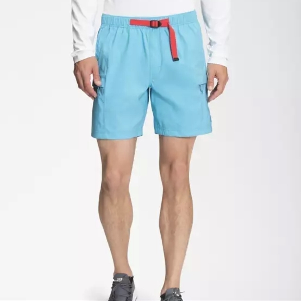 The North Face Shorts Men's Blue L New Belted Class V Norse Pocket